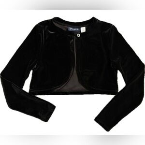 The Children's Place | Girls Velour Shrug - Black
Size: MED 7/8